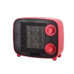 ΑΕΡΟΘΕΡΜΟ ΚΕΡΑΜΙΚΟ VINTAGE 1500W ΚΟΚΚΙΝΟ EUROLAMP – 890-50018