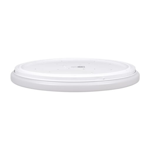 GloboStar® AVA 61017 Πλαφονιέρα Οροφής LED CCT 76W 8372lm 120° AC 220-240V – Εναλλαγή Φωτισμού μέσω Τηλεχειριστηρίου All In One Ψυχρό Λευκό 6000k+Φυσικό Λευκό 4500k+Θερμό Λευκό 2700k Dimmable Φ48cm – Λευκό – 3 Years Warranty