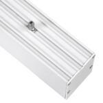 GloboStar® ORION 61031-S Γραμμικό Φωτιστικό Οροφής Linear LED CCT 72W 8600lm 120° AC 220-240V Μ120 x Π5.5 x Υ7cm – Εναλλαγή Φωτισμού μέσω Τηλεχειριστηρίου All In One Ψυχρό 6000k+Φυσικό 4500k+Θερμό 2700k Dimmable – Λευκό – 3 Years Warranty
