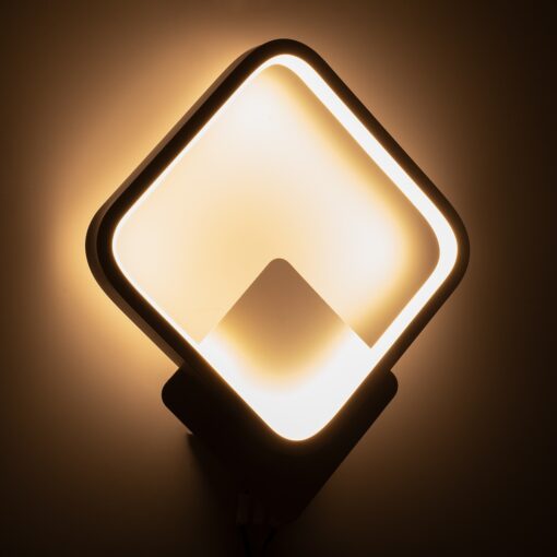 GloboStar® LENA 61080 Φωτιστικό Τοίχου – Απλίκα Design LED CCT 12W 1440lm 300° AC 220-240V – Εναλλαγή Φωτισμού μέσω Διακόπτη On/Off All In One Ψυχρό 6000k+Φυσικό 4500k+Θερμό 2700k Μ25 x Π5.5 x Υ29.5cm – Λευκό