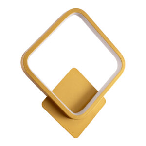 GloboStar® LENA 61081 Φωτιστικό Τοίχου – Απλίκα Design LED CCT 12W 1440lm 300° AC 220-240V – Εναλλαγή Φωτισμού μέσω Διακόπτη On/Off All In One Ψυχρό 6000k+Φυσικό 4500k+Θερμό 2700k Μ25 x Π5.5 x Υ29.5cm – Χρυσό Βούρτσας