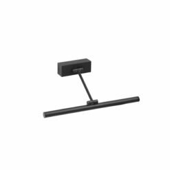 MAGRITTE 30CM BLACK LED 6W 3000K FARO – 61086