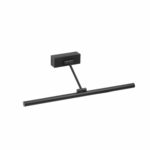 MAGRITTE 45CM BLACK LED 8W 3000K FARO – 61087
