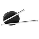 GloboStar® DRACO 61091 Φωτιστικό Οροφής Γραμμικό Linear Design LED CCT 36W 4428lm 120° AC 220-240V – Εναλλαγή Φωτισμού μέσω Τηλεχειριστηρίου All In One Ψυχρό 6000k+Φυσικό 4500k+Θερμό 2700k Dimmable Φ50 x Υ6cm – Μαύρο – 3 Years Warranty