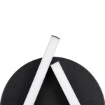 GloboStar® DRACO 61091 Φωτιστικό Οροφής Γραμμικό Linear Design LED CCT 36W 4428lm 120° AC 220-240V – Εναλλαγή Φωτισμού μέσω Τηλεχειριστηρίου All In One Ψυχρό 6000k+Φυσικό 4500k+Θερμό 2700k Dimmable Φ50 x Υ6cm – Μαύρο – 3 Years Warranty