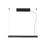 Faro Barcelona VICO 600 Kρεμαστό Φωτιστικό LED  με Επιφανειακό Κουβούκλιο σε Μαύρο Χρώμα 2700K  – 61101
