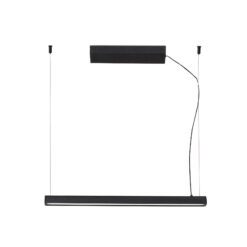 Faro Barcelona VICO 600 Kρεμαστό Φωτιστικό LED με Επιφανειακό Κουβούκλιο σε Μαύρο Χρώμα 2700K – 61101