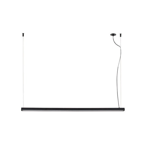 Faro Barcelona VICO 1150 Κρεμαστό Φωτιστικό LED  με Χωνευτό Κουβούκλιο σε Μαύρο Χρώμα 30W 2700K  – 61104