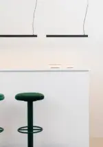 Faro Barcelona VICO 600  Κρεμαστό Φωτιστικό LED  με Χωνευτό Κουβούκλιο σε Μαύρο Χρώμα 15W 2700K  – 61105