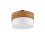 Φωτιστικό Οροφής Trio Lighting SEASONS  2x E14 Kαφέ Ξύλο Και Ύφασμα – 611500201