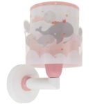 Ango Whale Dreams Pink απλίκα τοίχου (61179S)