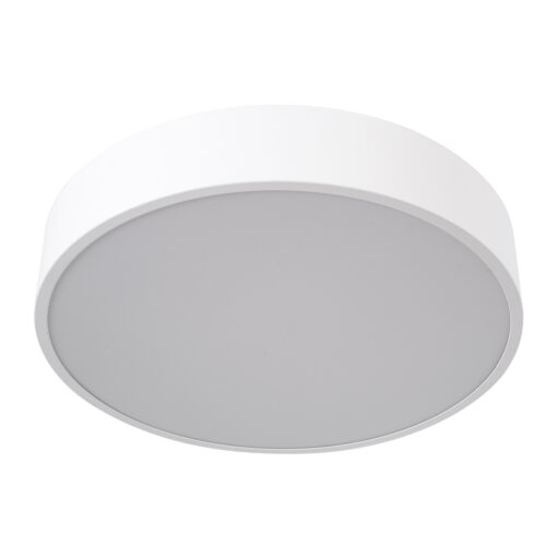 GloboStar® BURTON 61201-S Πλαφονιέρα Οροφής LED CCT 67W 7370lm 120° AC 220-240V – Εναλλαγή Φωτισμού μέσω Τηλεχειριστηρίου All In One Ψυχρό 6000k+Φυσικό 4500k+Θερμό 2700k Dimmable Φ40cm – Λευκό – 3 Years Warranty