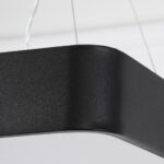 GloboStar® KAMALA 61206-S Πλαφονιέρα Οροφής LED CCT 67W 7370lm 120° AC 220-240V – Εναλλαγή Φωτισμού μέσω Τηλεχειριστηρίου All In One Ψυχρό 6000k+Φυσικό 4500k+Θερμό 2700k Dimmable Μ40 x Π40 x Υ8cm- Μαύρο – 3 Years Warranty