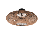 Φωτιστικό Οροφής Trio Lighting 2χE27   Μαύρο Ματ Μεταλλικό    – 612300236