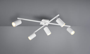 Φωτιστικό Οροφής Trio Lighting   5xGU10 Λευκό Μεταλλικό    612400501