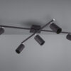 Φωτιστικό Οροφής Trio Lighting   5xGU10 Μαύρο Ματ Μεταλλικό    612400532