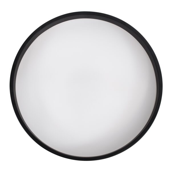 GloboStar® NARNIA 61257 Πλαφονιέρα Οροφής LED CCT 75W 8625lm 120° AC 220-240V – Εναλλαγή Φωτισμού μέσω Τηλεχειριστηρίου All In One Ψυχρό 6000k+Φυσικό 4500k+Θερμό 2700k Dimmable Φ45 x Υ8cm – Μαύρο – 3 Years Warranty