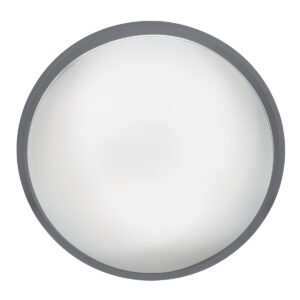 GloboStar® NARNIA 61258 Πλαφονιέρα Οροφής LED CCT 75W 8625lm 120° AC 220-240V – Εναλλαγή Φωτισμού μέσω Τηλεχειριστηρίου All In One Ψυχρό 6000k+Φυσικό 4500k+Θερμό 2700k Dimmable Φ45 x Υ8cm – Γκρι Ανθρακί – 3 Years Warranty