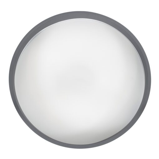 GloboStar® NARNIA 61258 Πλαφονιέρα Οροφής LED CCT 75W 8625lm 120° AC 220-240V – Εναλλαγή Φωτισμού μέσω Τηλεχειριστηρίου All In One Ψυχρό 6000k+Φυσικό 4500k+Θερμό 2700k Dimmable Φ45 x Υ8cm – Γκρι Ανθρακί – 3 Years Warranty