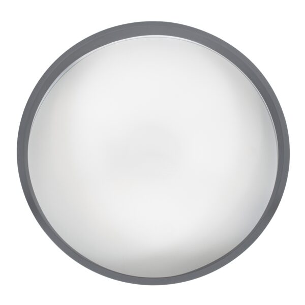 GloboStar® NARNIA 61258 Πλαφονιέρα Οροφής LED CCT 75W 8625lm 120° AC 220-240V – Εναλλαγή Φωτισμού μέσω Τηλεχειριστηρίου All In One Ψυχρό 6000k+Φυσικό 4500k+Θερμό 2700k Dimmable Φ45 x Υ8cm – Γκρι Ανθρακί – 3 Years Warranty