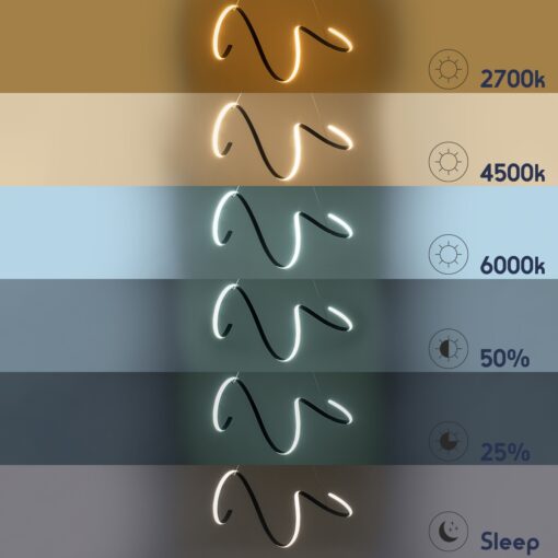 GloboStar® SPIRALE 61286 Κρεμαστό Φωτιστικό Οροφής Design LED CCT 75W 8400lm 300° AC 220-240V – Εναλλαγή Φωτισμού μέσω Τηλεχειριστηρίου All In One Ψυχρό 6000k+Φυσικό 4500k+Θερμό 2700k Dimmable Μ72 x Π25 x Υ18cm – Χρυσό Βούρτσας – 3 Years Warranty