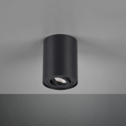 Φωτιστικό Οροφής Trio Lighting   GU10 Μαύρο Ματ Μεταλλικό    612900132