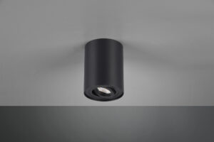 Φωτιστικό Οροφής Trio Lighting   GU10 Μαύρο Ματ Μεταλλικό    612900132