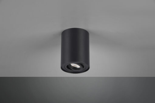 Φωτιστικό Οροφής Trio Lighting   GU10 Μαύρο Ματ Μεταλλικό    612900132