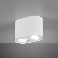 Φωτιστικό Οροφής Trio Lighting GU10 Λευκό Ματ Μεταλλικό 612900231