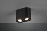 Φωτιστικό Οροφής Trio Lighting   GU10 Μαύρο Ματ Μεταλλικό    612900232