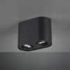 Φωτιστικό Οροφής Trio Lighting   GU10 Μαύρο Ματ Μεταλλικό    612900232