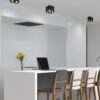 Φωτιστικό Οροφής Trio Lighting   GU10 Μαύρο Ματ Μεταλλικό    612900232