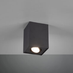 Φωτιστικό Οροφής Trio Lighting GU10 Μαύρο Ματ Μεταλλικό 613000132