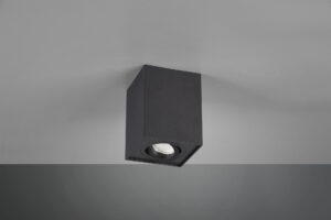 Φωτιστικό Οροφής Trio Lighting   GU10 Μαύρο Ματ Μεταλλικό    613000132