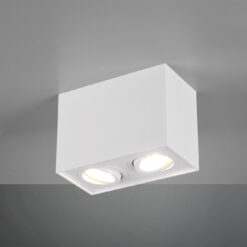Φωτιστικό Οροφής Trio Lighting GU10 Λευκό Ματ Μεταλλικό 613000231