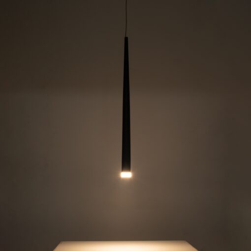 GloboStar® TEARS 61310 Κρεμαστό Φωτιστικό Οροφής Design LED CCT 3W 330lm 180° AC 220-240V – Εναλλαγή Φωτισμού μέσω Διακόπτη On/Off All In One Ψυχρό 6000k+Φυσικό 4500k+Θερμό 2700k Φ3.2 x Υ51.5cm – Χρυσό Βούρτσας – 3 Years Warranty