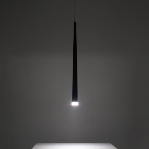 GloboStar® TEARS 61310 Κρεμαστό Φωτιστικό Οροφής Design LED CCT 3W 330lm 180° AC 220-240V – Εναλλαγή Φωτισμού μέσω Διακόπτη On/Off All In One Ψυχρό 6000k+Φυσικό 4500k+Θερμό 2700k Φ3.2 x Υ51.5cm – Χρυσό Βούρτσας – 3 Years Warranty