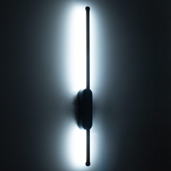 GloboStar® HARLEM 61332 Φωτιστικό Τοίχου – Απλίκα Design LED CCT 9W 1080lm 120° AC 220-240V – Εναλλαγή Φωτισμού μέσω Διακόπτη On/Off All In One Ψυχρό 6000k+Φυσικό 4500k+Θερμό 2700k Μ5 x Π4 x Υ60cm – Χρυσό – 3 Years Warranty