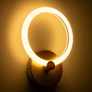 GloboStar® MATILDA 61339 Φωτιστικό Τοίχου – Απλίκα Design LED CCT 8W 960lm 360° AC 220-240V – Εναλλαγή Φωτισμού μέσω Διακόπτη On/Off All In One Ψυχρό 6000k+Φυσικό 4500k+Θερμό 2700k Μ20 x Π5 x Υ25.5cm – Μαύρο – 3 Years Warranty