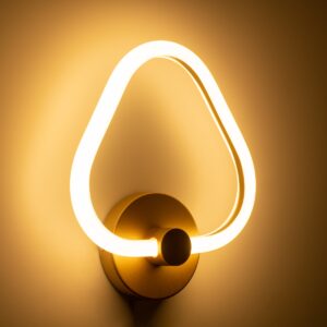 GloboStar® REGINA 61341 Φωτιστικό Τοίχου – Απλίκα Design LED CCT 8W 960lm 360° AC 220-240V – Εναλλαγή Φωτισμού μέσω Διακόπτη On/Off All In One Ψυχρό 6000k+Φυσικό 4500k+Θερμό 2700k Μ25 x Π7 x Υ28.5cm – Μαύρο – 3 Years Warranty