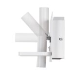 GloboStar® PALADIN 61354 Μοντέρνο Φωτιστικό Τοίχου – Απλίκα Ξενοδοχείου Bed Side LED 6W 720lm 36° AC 220-240V – Reading Light & Κρυφός Φωτισμός – Φορτιστές USB 3A & Wireless 20W – Μ30 x Π11 x Υ12cm – Φυσικό Λευκό 4500K – Λευκό – Δεξί