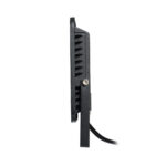 GloboStar® ATLAS 61424 Επαγγελματικός Προβολέας LED 50W 5750lm 120° AC 220-240V – Αδιάβροχος IP67 – Μ21 x Π3.5 x Υ16cm – Μαύρο – Θερμό Λευκό 2700K – LUMILEDS Chips – TÜV Rheinland Certified – 5 Years Warranty