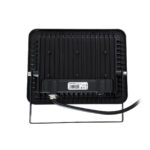 GloboStar® ATLAS 61424 Επαγγελματικός Προβολέας LED 50W 5750lm 120° AC 220-240V – Αδιάβροχος IP67 – Μ21 x Π3.5 x Υ16cm – Μαύρο – Θερμό Λευκό 2700K – LUMILEDS Chips – TÜV Rheinland Certified – 5 Years Warranty