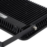 GloboStar® ATLAS 61425 Επαγγελματικός Προβολέας LED 100W 12500lm 120° AC 220-240V – Αδιάβροχος IP67 – Μ27 x Π4 x Υ21cm – Μαύρο – Ψυχρό Λευκό 6000K – LUMILEDS Chips – TÜV Rheinland Certified – 5 Years Warranty