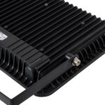 GloboStar® ATLAS 61430 Επαγγελματικός Προβολέας LED 150W 17250lm 120° AC 220-240V – Αδιάβροχος IP67 – Μ32 x Π4 x Υ23cm – Μαύρο – Θερμό Λευκό 2700K – LUMILEDS Chips – TÜV Rheinland Certified – 5 Years Warranty