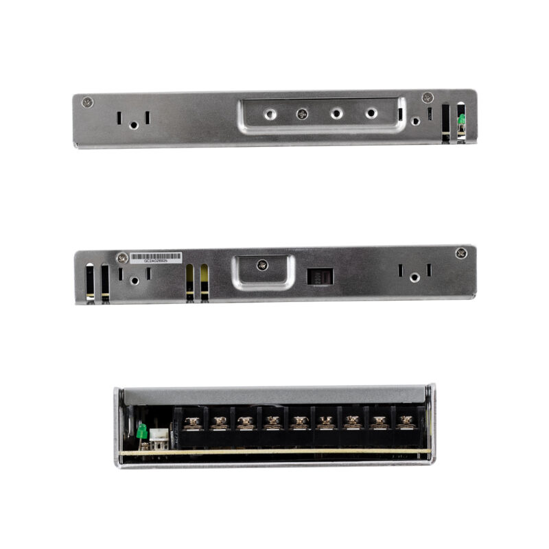 GloboStar® LRS-350-24 61531 MEANWELL Ρυθμιζόμενο Μεταλλικό Τροφοδοτικό PELV για Προϊόντα LED 350W 14.6A – AC 220-240V σε DC 24V – Ρυθμιζόμενο από 21.6VDC έως 28.8VDC – IP20 Μ21.5 x Π11.5 x Υ3cm – 3 Years Warranty