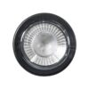 GloboStar® GARDENINI 61547 Επιφανειακό Φωτιστικό Σποτ Κήπου LED 5W 550lm 38° DC 24V IP68 Υψηλής Αντοχής ABS IK06 Φ7 x Υ14.5cm – Πράσινο 550nm Dimmable – Μαύρο – Bridgelux Chip – 3 Years Warranty