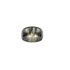 Φωτιστικό Οροφής Trio Lighting CRYSTEL  3x E14 Χρώμιο Γυαλί   – 616700306
