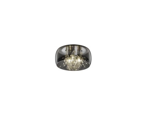 Φωτιστικό Οροφής Trio Lighting CRYSTEL  3x E14 Χρώμιο Γυαλί   – 616700306