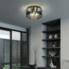 Φωτιστικό Οροφής Trio Lighting CRYSTEL  3x E14 Χρώμιο Γυαλί   – 616700306